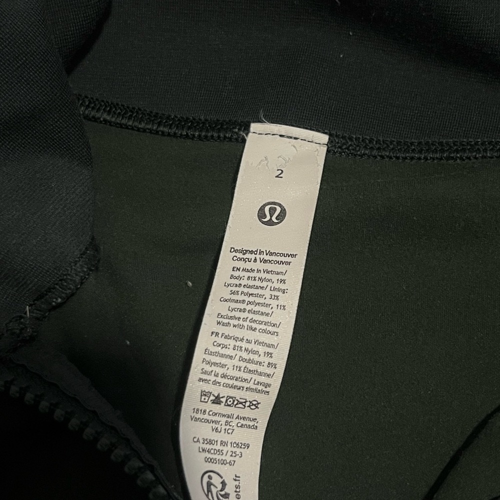 lululemon athletica GREEN Jacket - Picture 3 of 4